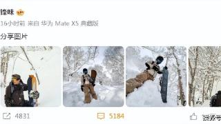 谢霆锋带大儿子滑雪，父子互拍对方帅照，17岁Lucas长成型男帅哥