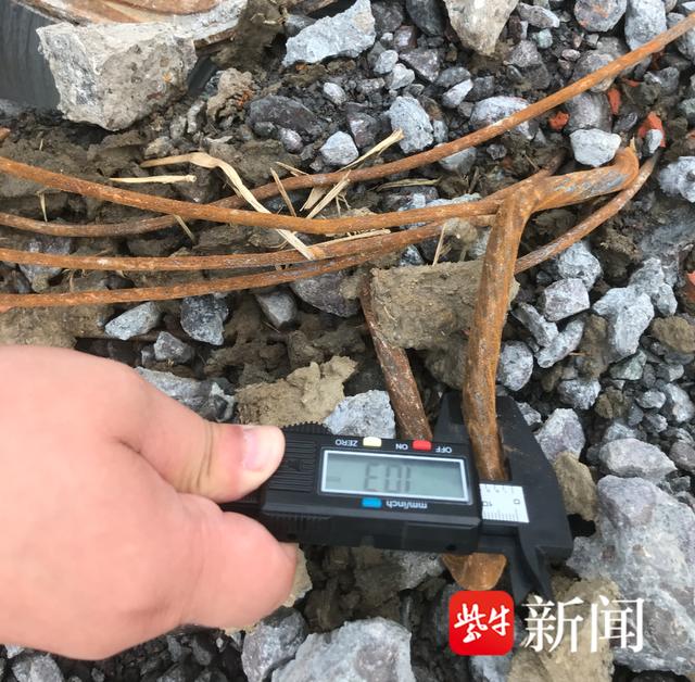 抱箍皮不合规，预制桩裸露主筋疑“缺斤短两”