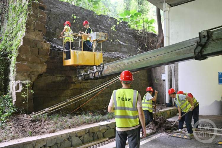 吹响备汛集结号！江北区城市管理局开展市政设施防汛应急演练