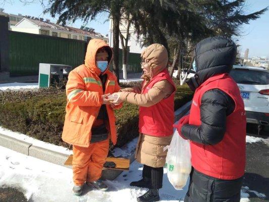 济南市莱芜区凤城街道孟花园社区开展“元宵佳节送汤圆 其乐融融享团圆”一月一主题文明实践活动