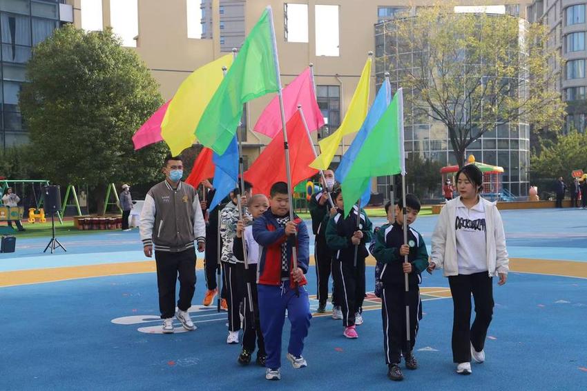 临沂市社会福利中心特殊教育学校举办第四届校园体育文化节