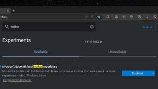 微软edge新特性：最小化工具条为用户提供更大屏幕空间