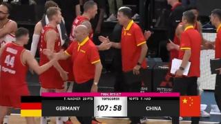 中国男篮热身赛遭遇49分惨败 主帅斥球队缺乏“勇气”