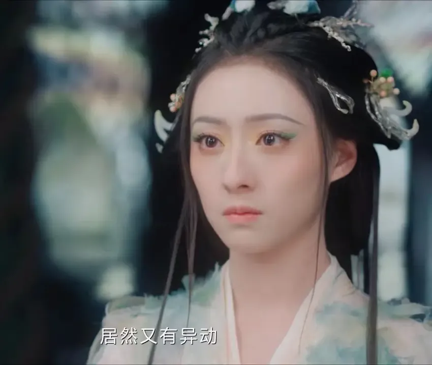 《狐妖小红娘》女三号“桃花眼”太美，灵动中透着妩媚，一颦一笑尽是风情