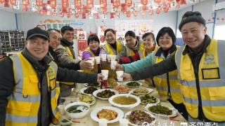 新春走基层｜春节不停工，津潍高铁东营南站项目建设忙