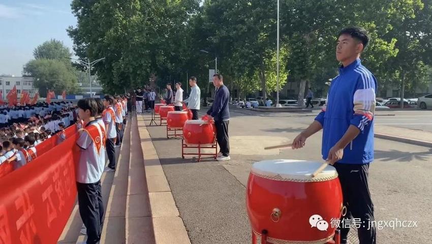 加油！济南高新区实验中学、海川中学升旗仪式给学子无限力量