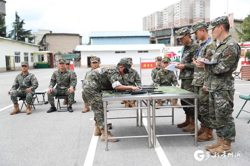 【高清组图】武警六盘水支队后勤比武竞技 保障尖兵各显“神通”