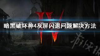 《暗黑破坏神4》灰屏闪退问题解决步骤分享