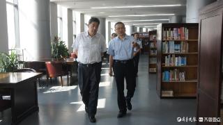中国盲文图书馆领导莅临泰安市图书馆调研指导