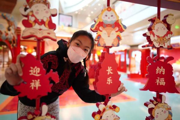 北京烟袋斜街上的“大寒”新年春节已近在眼前