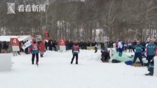 日本：北海道“雪球大战”开赛 近700人参加