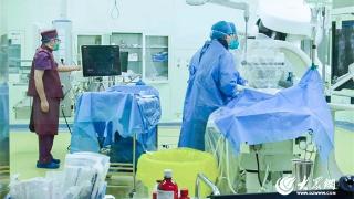 济宁市公共卫生医疗中心开展首例全麻下咯血病人支气管动脉栓塞术