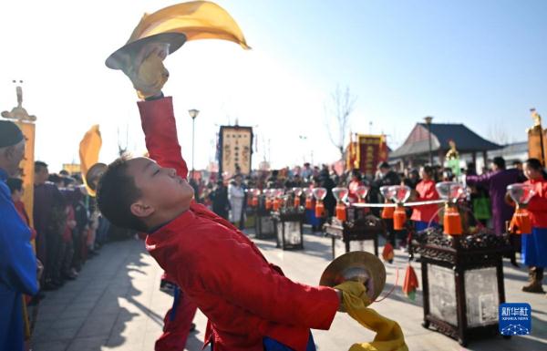 天津举办民俗展演