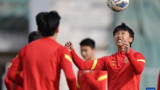 U20亚洲杯:中国队训练备战