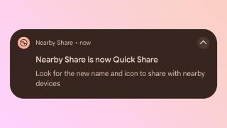 谷歌推送nearbyshare更名为quickshare