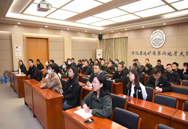 充电蓄能强基础丨河北省地矿局第六地质大队举办新闻摄影摄像培训班