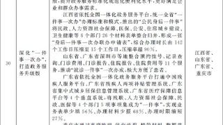 江西 “ 公民身后一件事 ” 入选国务院政务服务效能提升典型经验案例