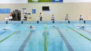 2023年渭南市青少年“迎春杯”游泳比赛举行
