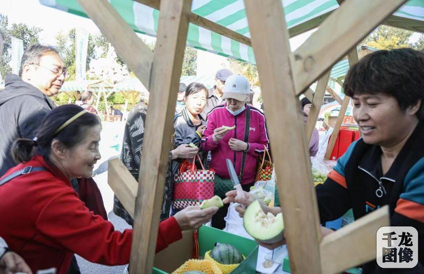 河北净菜进京“六进”活动走进全国农业展览馆