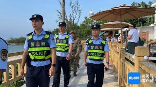 国庆我在岗 | 景“警”相随 文昌海岸警察为游客护航