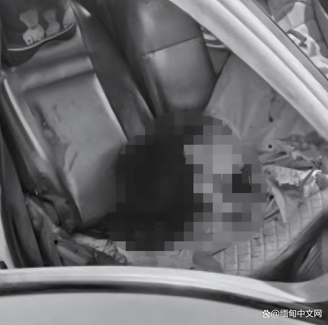 缅甸一名警察路上乱开枪，造成1死1伤