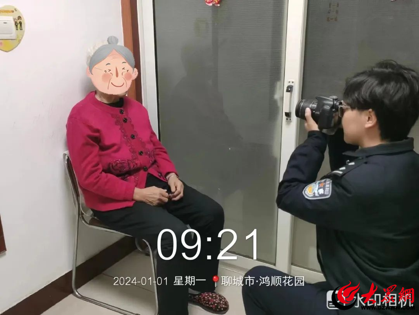 东昌府警方一线动态丨元旦假期 户政窗口有点“忙”