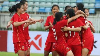 中国女足爆发！5球痛击小组鱼腩球队，5轮比赛攻入26球，提前出线