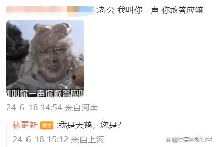 内娱活人林更新妈生好嘴？都说别惹他啦！评论区笑发财了！