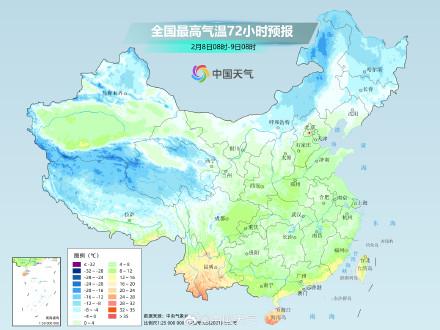 未来一周冷空气势力较弱北方气温率先回升