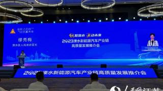39个产业项目总投资415亿元 溧水新能源汽车产业链高质量发展推介会在南京举办