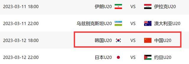 U20亚洲杯八强战：3队是晋级热门，男足或造大冷，2人是关键