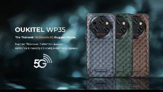 OUKITEL WP35三防手机发布：厚度仅14.9mm，内置11000mAh电池