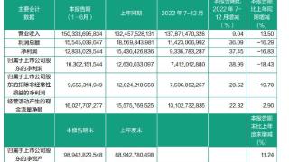 紫金矿业上半年净利降18.43% 拟10股派发红利0.5元