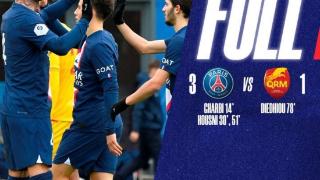 巴黎3比1战胜法乙球队奎维利鲁昂