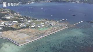 日媒：冲绳居民静坐反对美军基地建设