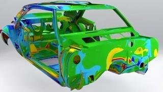 汽车整车分析冲压车身车间自动化3D测量CASAIM光学自动化