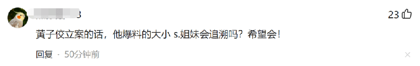 黄子佼遭立案调查，大小S恐面临传唤，狗仔称大S近期焦头烂额