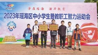 合肥市大通路小学智力运动会获佳绩