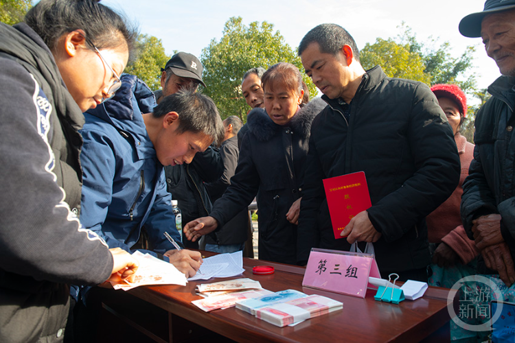 全村分红 安溪村2500多村民共享发展红利