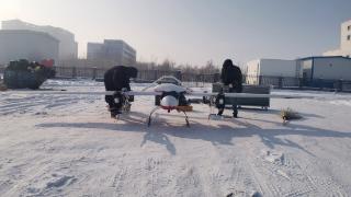 我区首例聚能空气炮+无人机消雾霾试验在乌开展