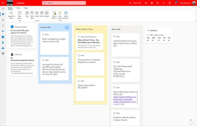 微软宣布 6 月关闭 Outlook 的日历板视图