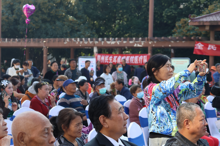 郑州民生耳鼻喉医院应邀参加社区庆新年迎新春活动