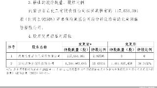 君正化工拟退出华泰保险集团股东行列