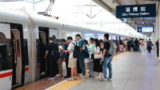 暑运过半，淄博站累计到发旅客157万人次