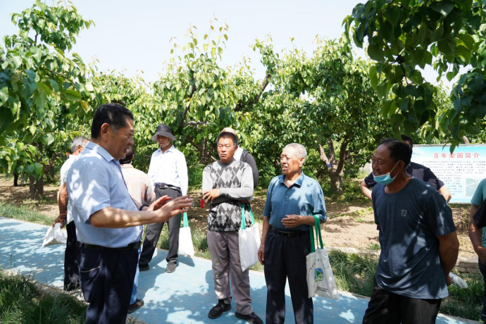 省自然资源厅送科技下乡活动走进滨州阳信县梨园郭村