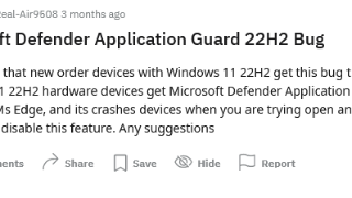 微软 Edge 109 用户反馈本次更新导致 Application Guard 崩溃