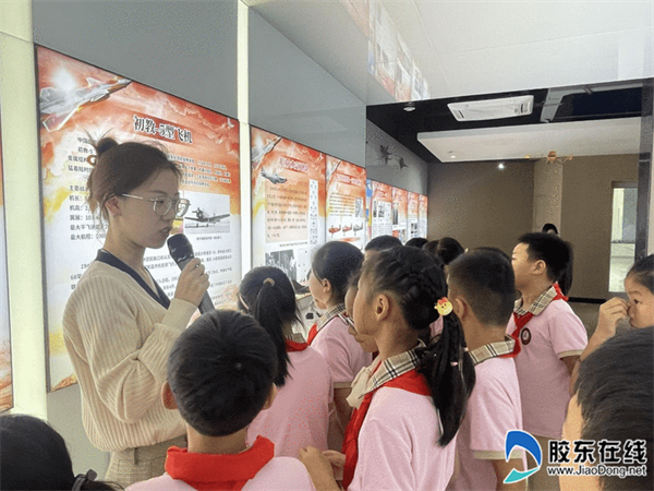 领略航空科技 放飞航空梦想 烟台高新区第二实验小学开展研学宣讲活动