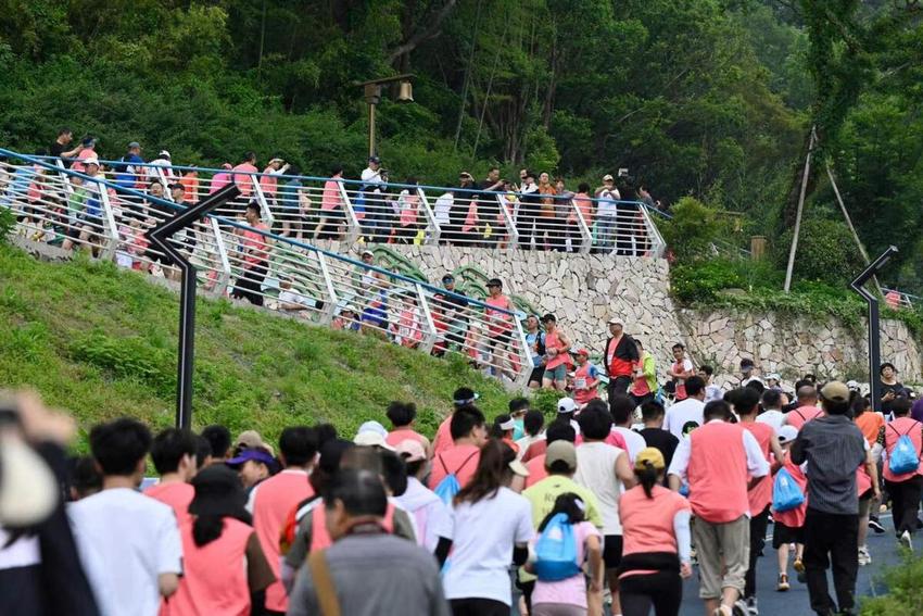 “云上山海”的浪漫——东海云廊半程马拉松挑战赛火热开赛