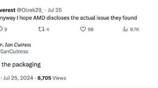 标签贴错，AMD召回所有新一代CPU