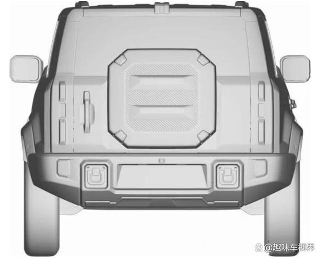 奇瑞全新SUV专利图曝光，外观硬派大气，还配外挂式储物箱